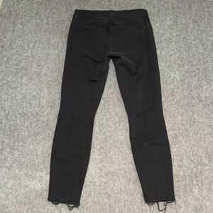 AYR The Chiller Skinny Jeans Women's Eclipse Black Raw Hem - Size 33x30